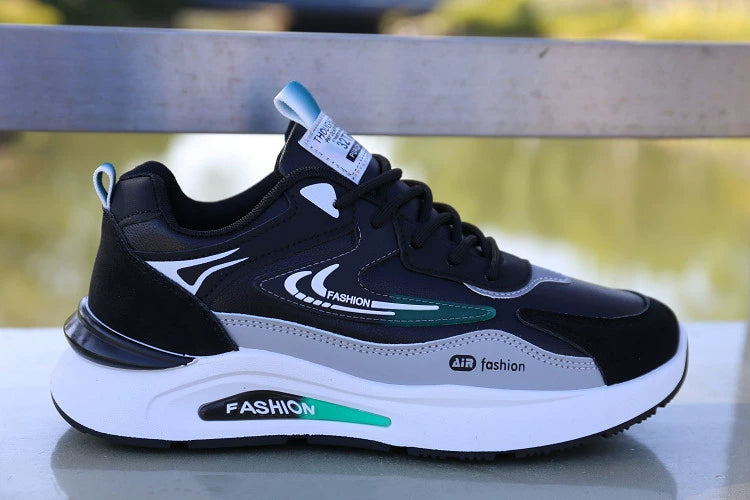 Spring Leather Waterproof Trendy Casual Soft Bottom Shoes Fashion