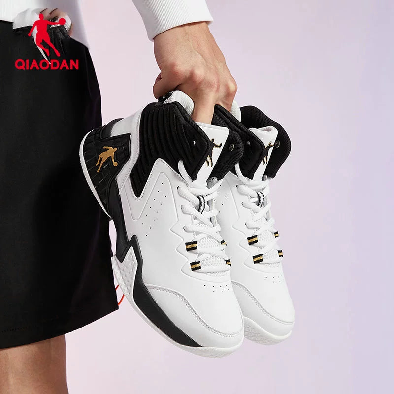 Nike Jordan High-Top Leather Surface Abrasion Resistant White Men's Basketball Shoes Nike