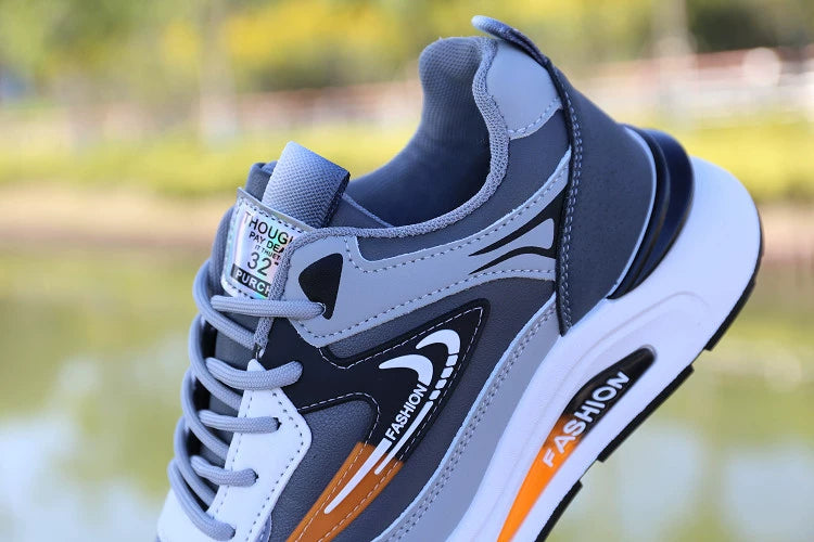 Spring Leather Waterproof Trendy Casual Soft Bottom Shoes Fashion