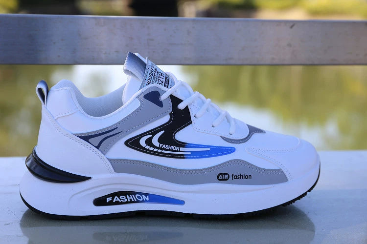 Spring Leather Waterproof Trendy Casual Soft Bottom Shoes Fashion