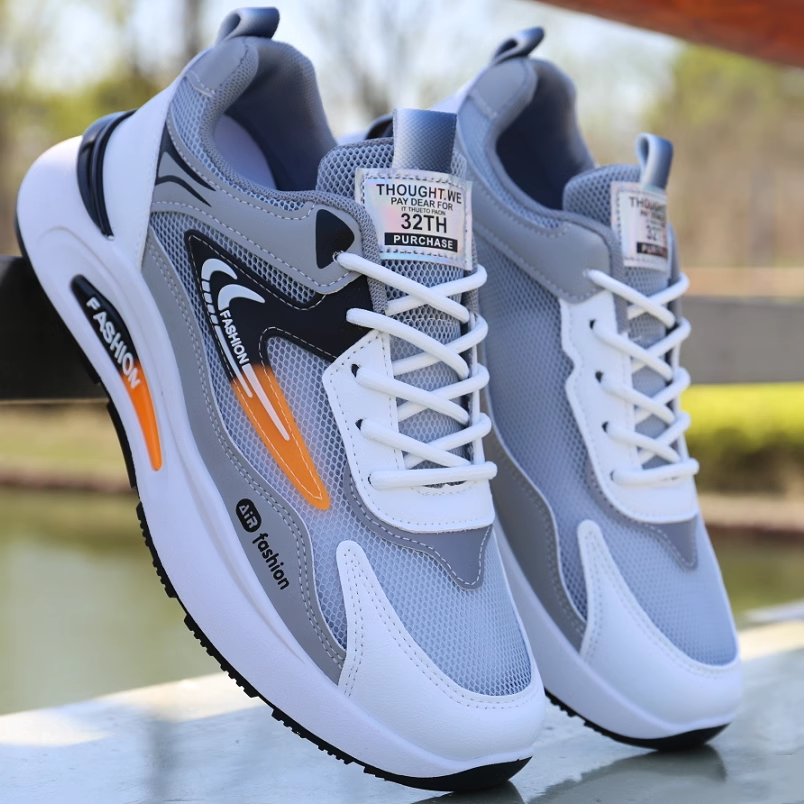 Spring Leather Waterproof Trendy Casual Soft Bottom Shoes Fashion