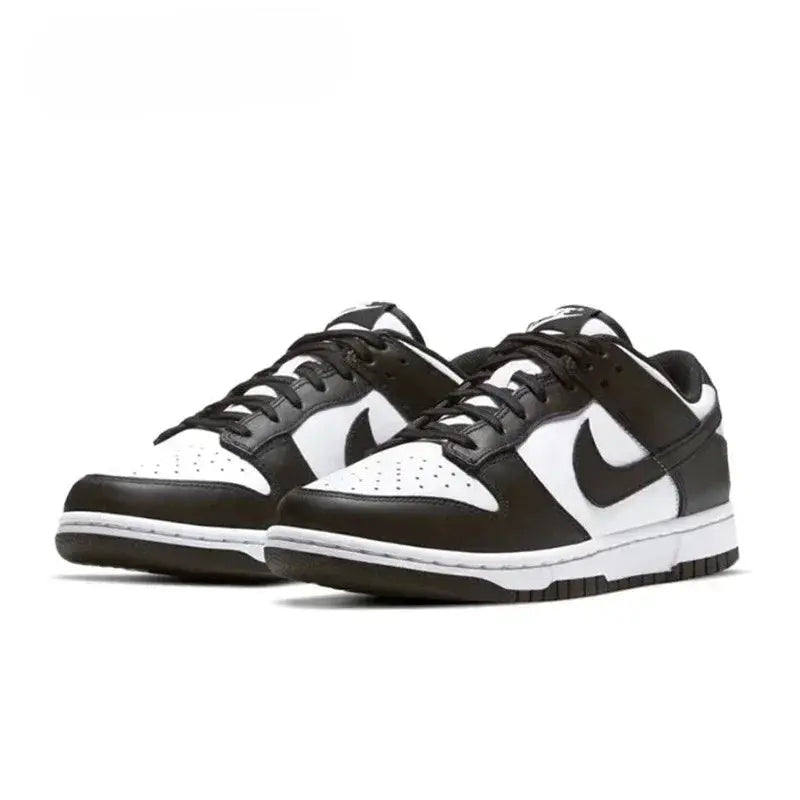 Nike SIke Sb Dunk T1 Shoes for Men and Women Skateboarding Shoes, Black and White Retro Classic Couple Casual Low Top Sneakers CATG Sports Footwear
