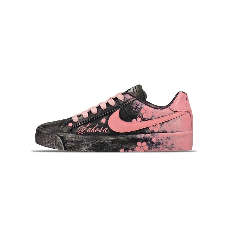 Nike Court Royale Skateboarding Shoes Unisex Low-top Pink-AO2810-102 Nike