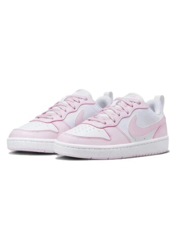 Nike Court Borough Comfortable and Versatile Youth Nike Shoes Anti-slip and Durable Children Board Shoes Low cut Women Shoes
