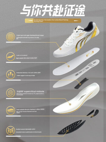 Do-Win Journey Men’s Training Professional Three Generations Running Shoes